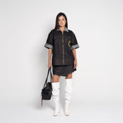 Wesley Asymmetric Cargo Mini Skirt - Flashmob Nation