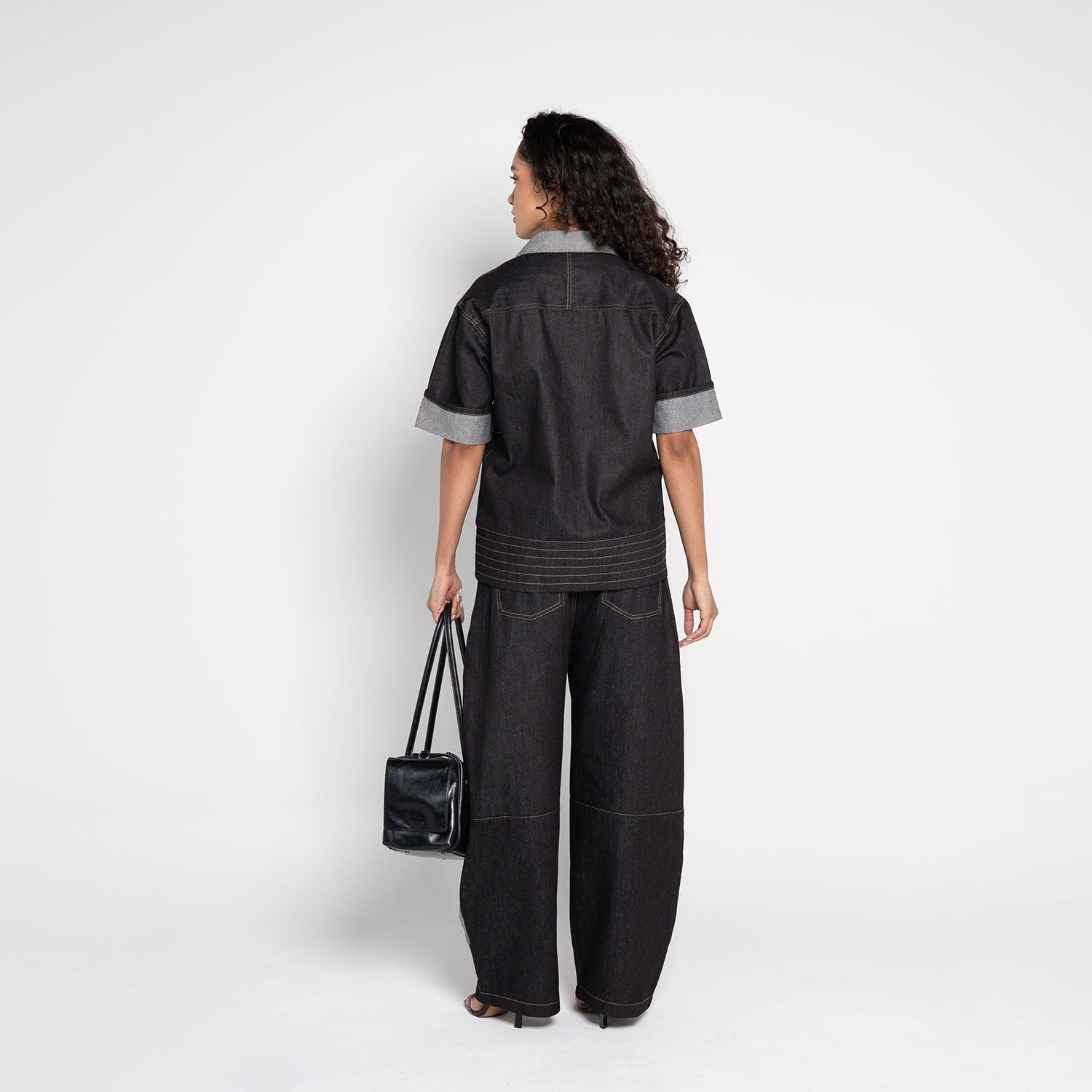 Wesley Denim Short Sleeve Overshirt - Flashmob Nation