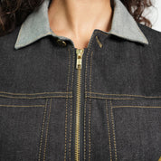Wesley Denim Short Sleeve Overshirt - Flashmob Nation