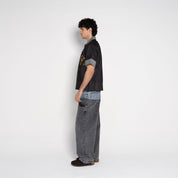 Wesley Denim Short Sleeve Overshirt - Flashmob Nation