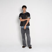 Wesley Rounded Denim Jeans - Flashmob Nation