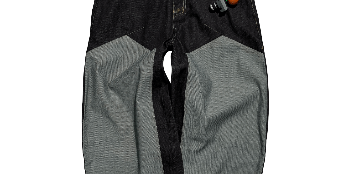 Wesley Rounded Denim Jeans – Dark Navy - Flashmob Nation