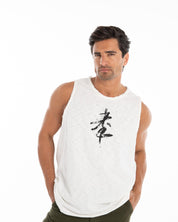White Sleeveless Tank - Flashmob Nation