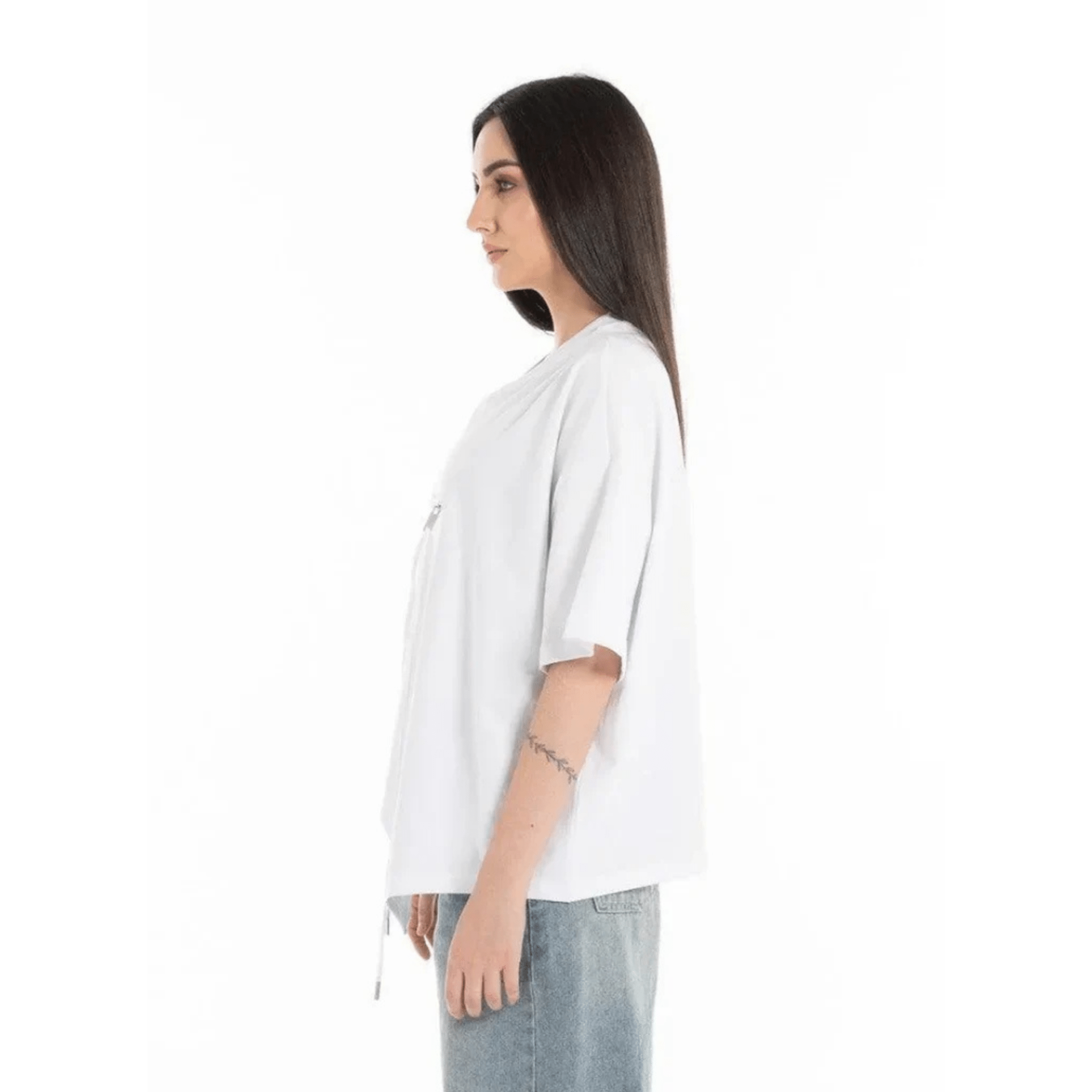 Women’s Asymmetric Streetwear Tee - Flashmob Nation