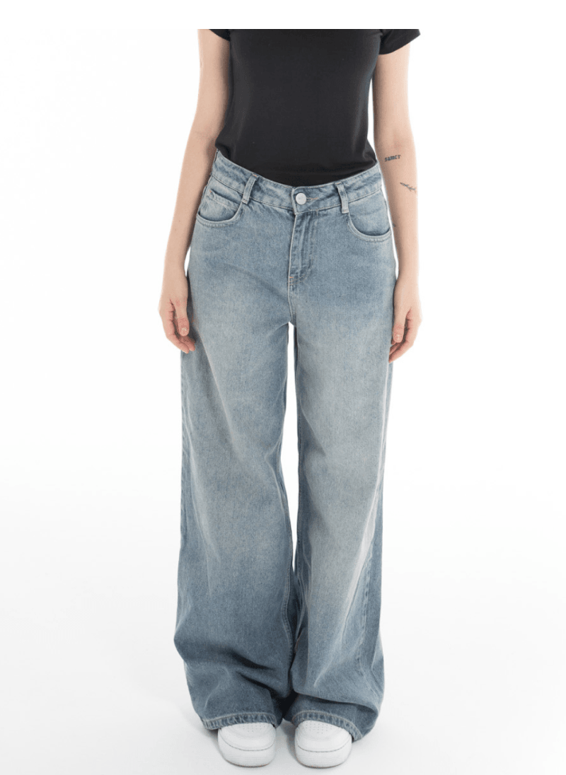 Women’s Baggy Denim Jeans - Flashmob Nation