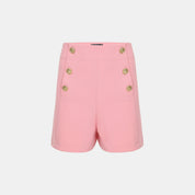 Women’s High Waist Black Buttoned Shorts – FM Streetwear - Flashmob Nation