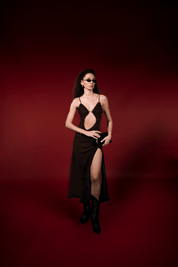 Women’s Sheer Lace Cut - Out Maxi Dress – Flashmob - Flashmob Nation