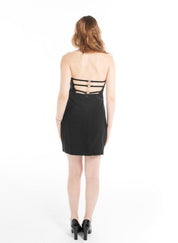 Women’s Strapless Mini Dress - Flashmob Nation